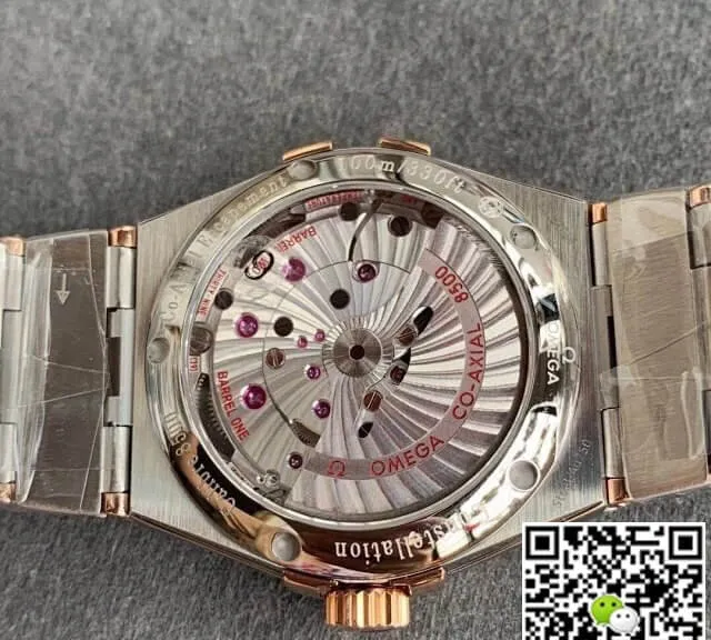 Omega Constellation 123.20.38.21.52.001 VS Factory 1:1 Best Edition Replica Watch Diamond-Set Bezel